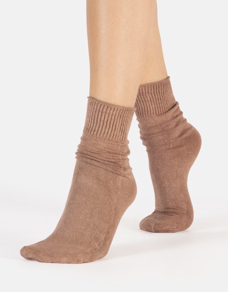 Cette - Comfortable socks with a high linen content