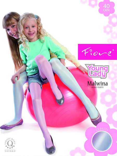 Fiore - Elegant gloss children's tights Malwina 40 denier